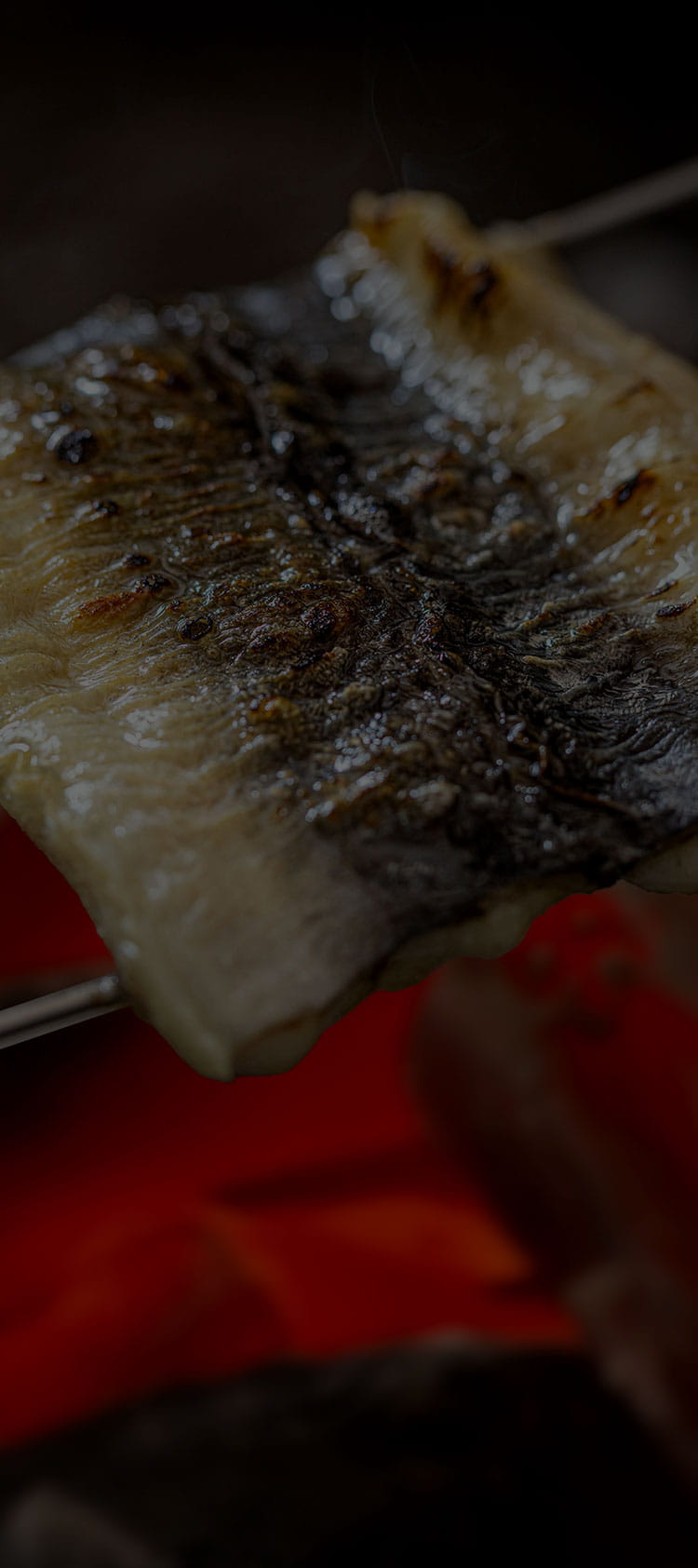 焼きシーン