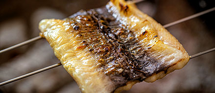 鰻炭焼き