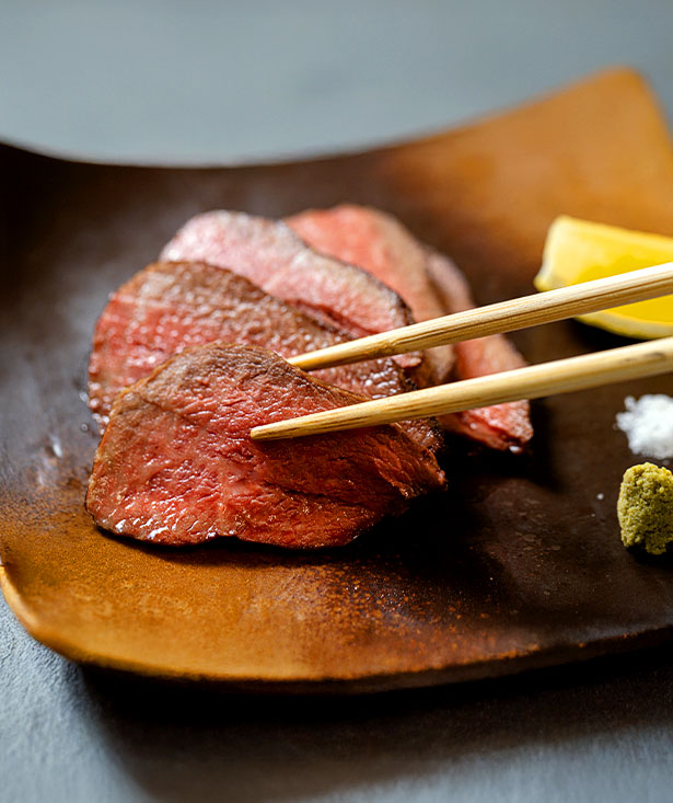 モモ肉盛付